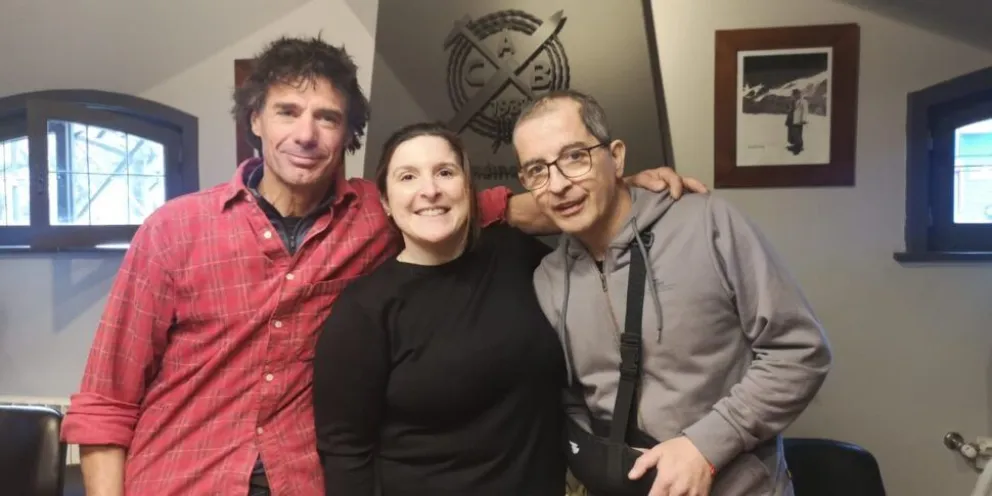 El reconocimiento de dos sobrevivientes a la Comisión de Auxilio del Club Andino Bariloche