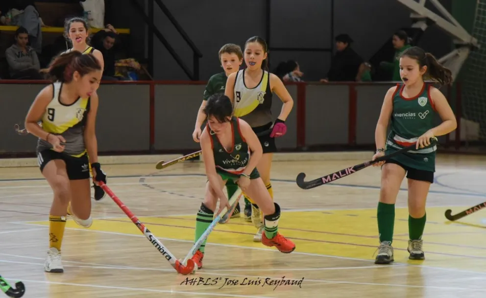 Se puso en marcha el torneo de menores del hockey local