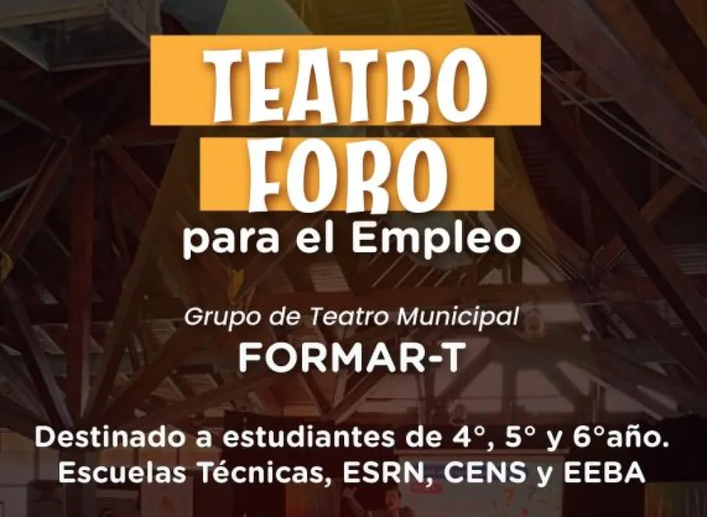 Lanzan el Teatro Foro para el empleo: Obra de teatro La Entrevista