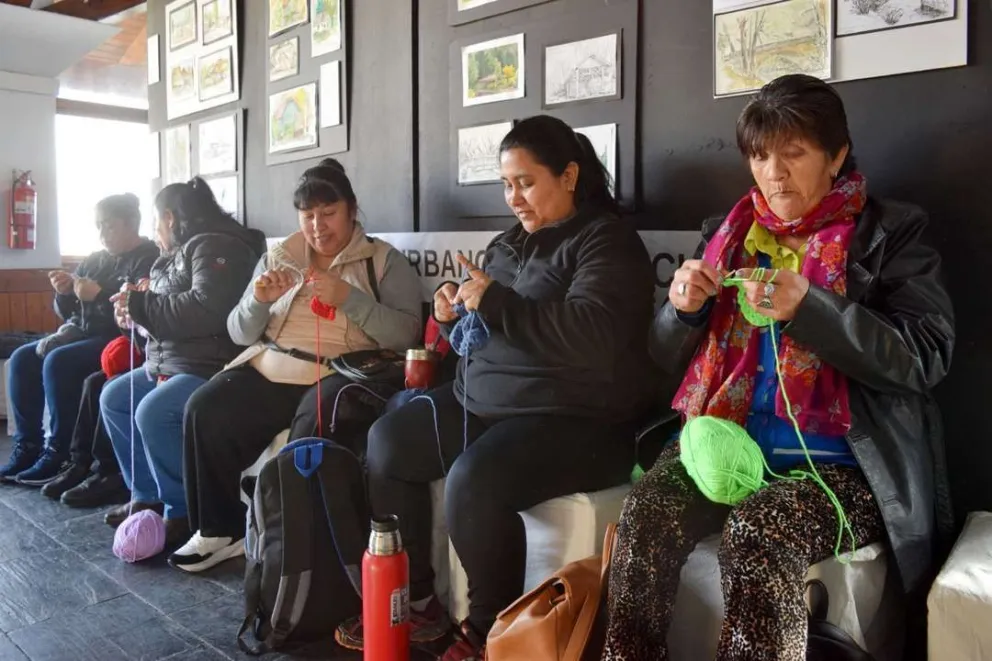 El Tejetón Solidario dijo presente en la 53º Fiesta Nacional de la Nieve  