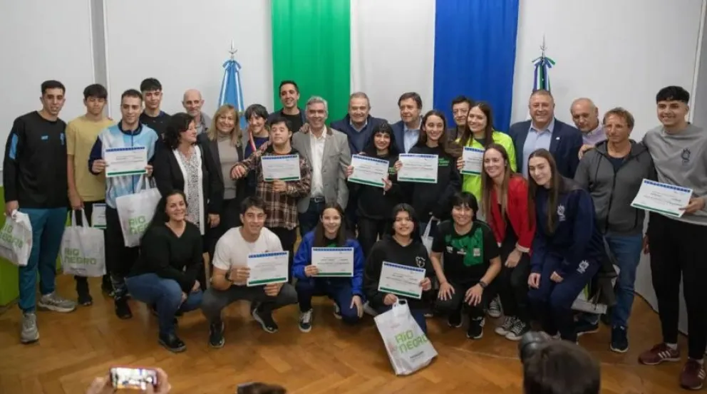 Continúa el apoyo del Gobierno Provincial a deportistas rionegrinos