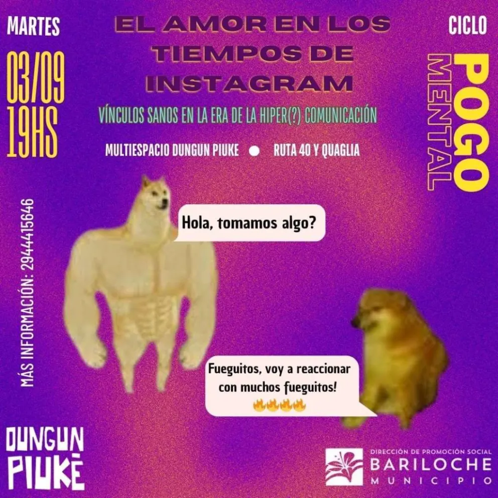 “El amor en tiempos de Instagram”, en el Multiespacio Dengün Piuke