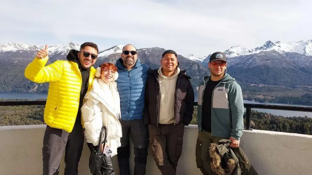 Influencers latinoamericanos visitaron Bariloche
