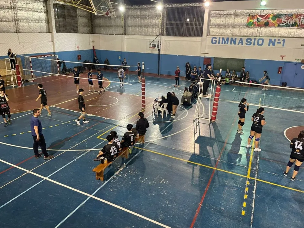 Se llevó a cabo un torneo de menores organizado por las escuelas municipales de vóley 