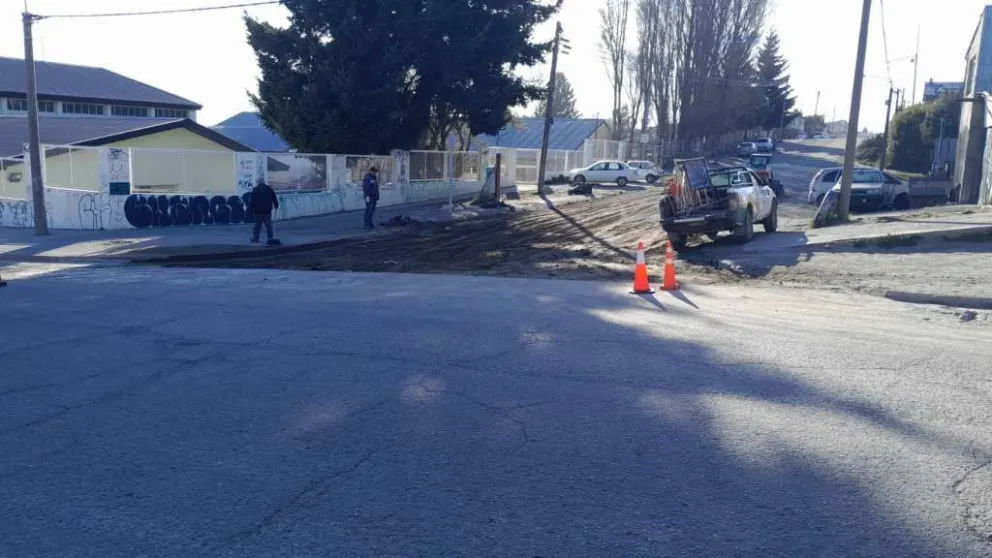 Se habilitó al tránsito el corte parcial en Onelli por obras de badenes