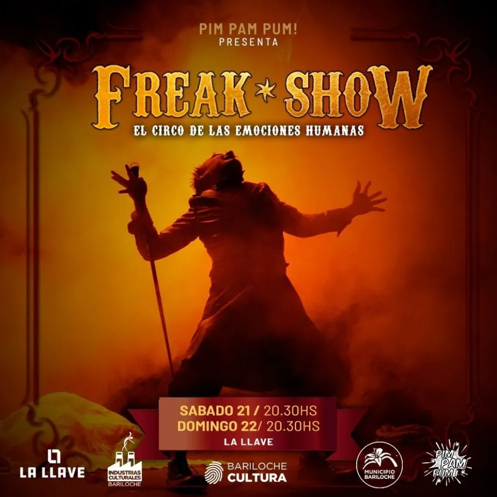 Pim Pam Pum! presenta: reestreno de “Freak Show”