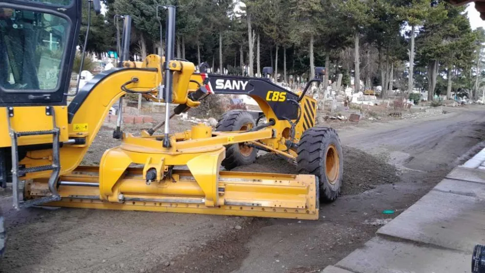 Avanzan los trabajos de mejora en el Cementerio Municipal