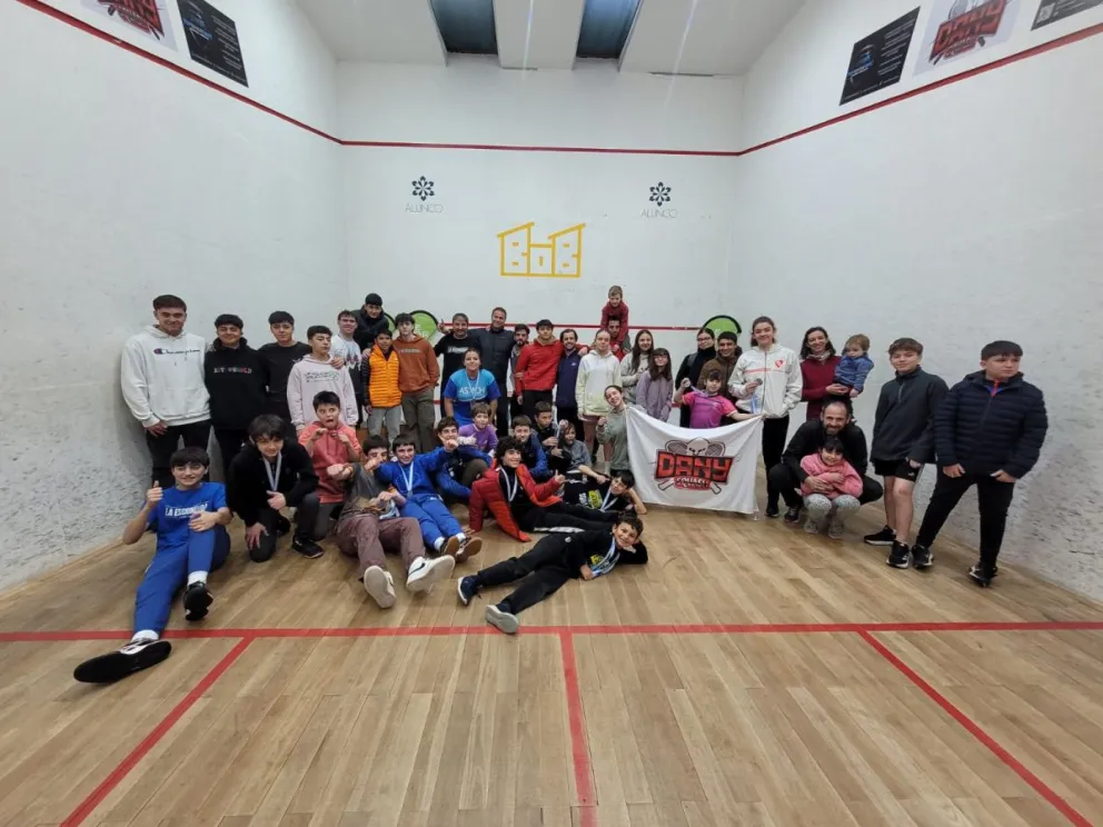 Bariloche fue sede del Torneo Nacional de Menores de squash