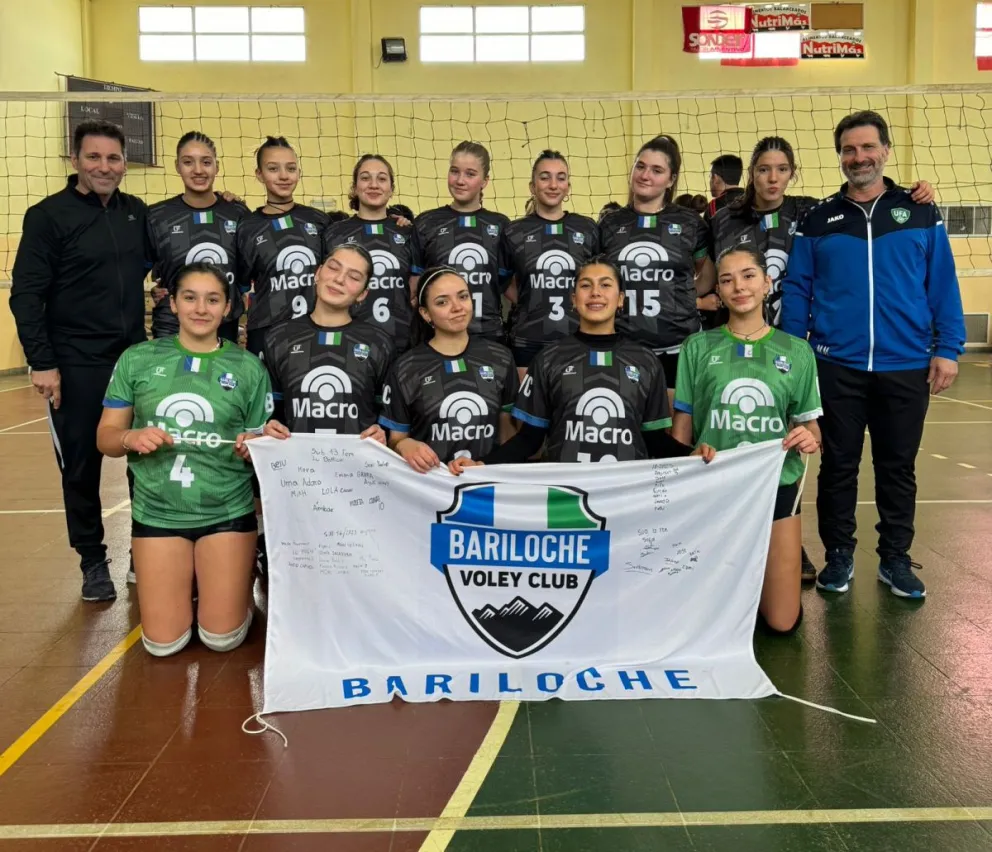 El Bariloche Vóley club juega el Clasificatorio Provincial Sub16 en Jacobacci