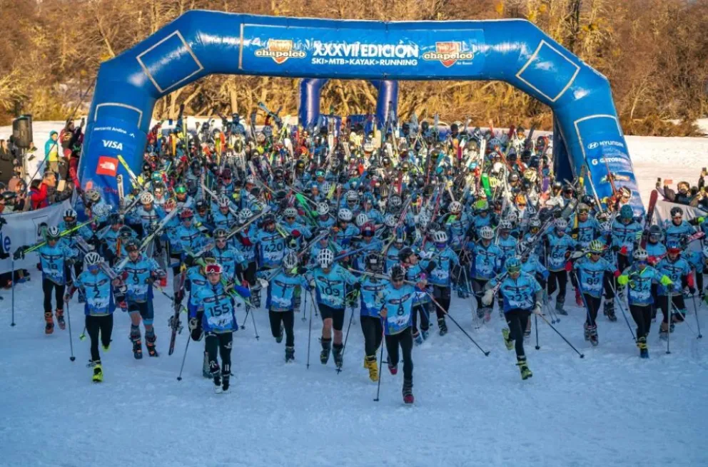 Bariloche tuvo sus representantes en el Tetratlón de Chapelco 2024