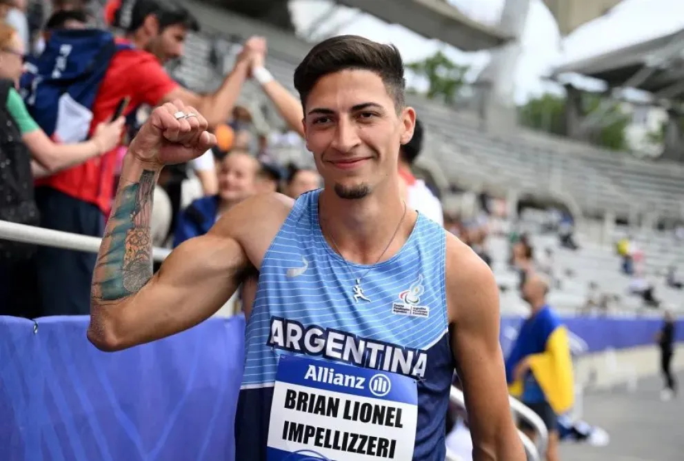 Juegos Paralímpicos: Brian Impellizzeri ganó la medalla dorada y sumó la séptima presea para Argentina 