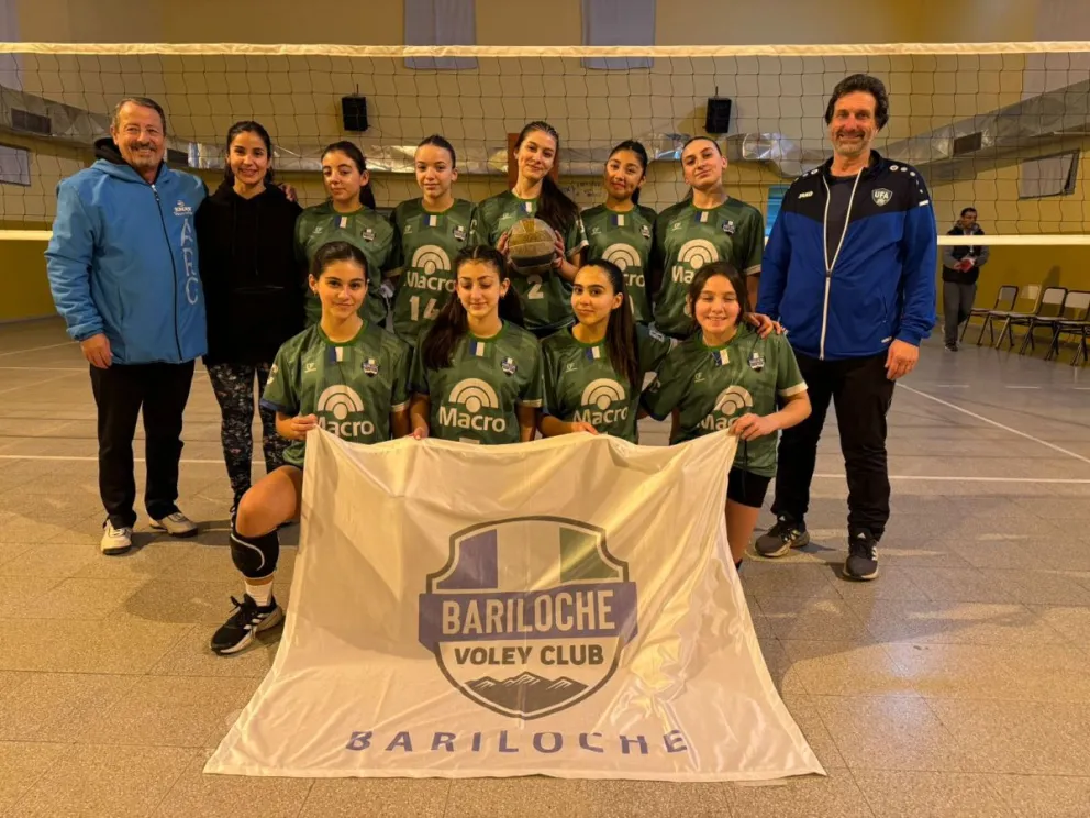 El Bariloche Vóley Club disputará el segundo Clasificatorio provincial de vóley Sub14