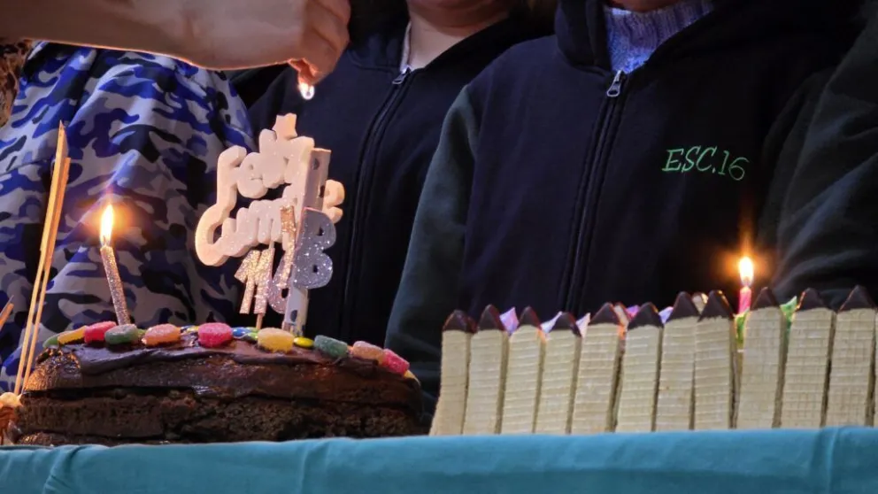 El Parque Nacional Nahuel Huapi felicitó a la Escuela N°16 por sus 116 años