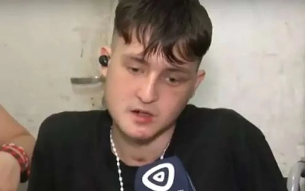 Habló por primera vez el egresado que cayó del sexto piso