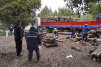 Finalizó el Plan Calor luego de haber entregado más de 7400 metros cúbicos de leña seca