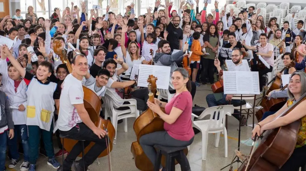 La Camerata Filarmónica de Montaña prepara un concierto didáctico en Bariloche