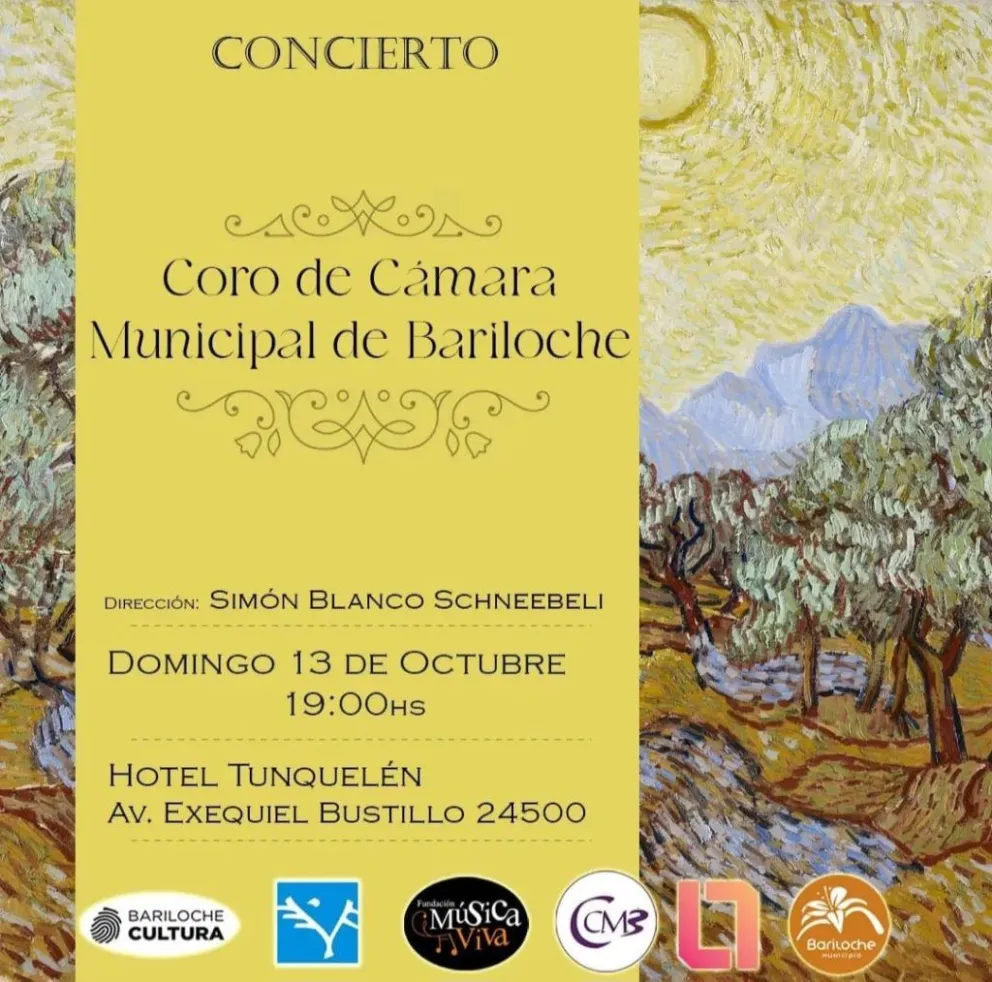El Coro Municipal se presentará en el Hotel Tunquelen