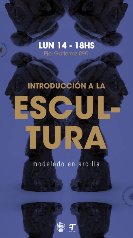 Invitan a curso sobre escultura y modelado en arcilla