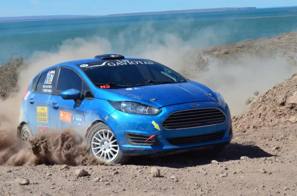 Llanos, Douglas y Galli Pujato, barilochenses protagonistas en el Rally de Picún Leufú