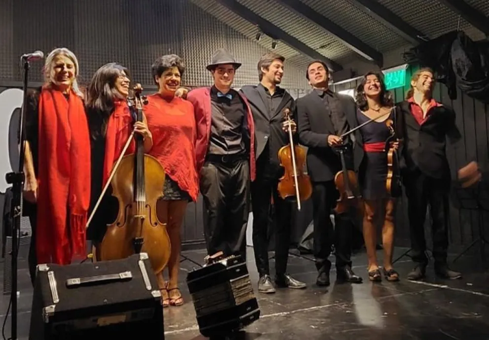 La Orquesta Típica Patagonia Tango celebra el segundo aniversario de la Milonga "La Violetera"