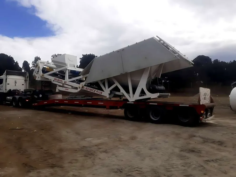 Llegó a Bariloche la nueva hormigonera adquirida por el Municipio