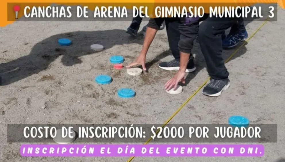 Este sábado habrá un Torneo Recreativo de Tejo al Aire Libre