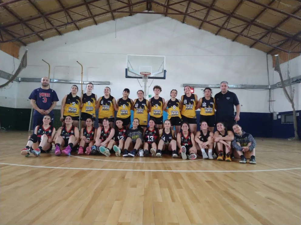 Este martes los equipos de la Escuela Municipal juegan por la Liga Cordillerana de Básquet Femenino