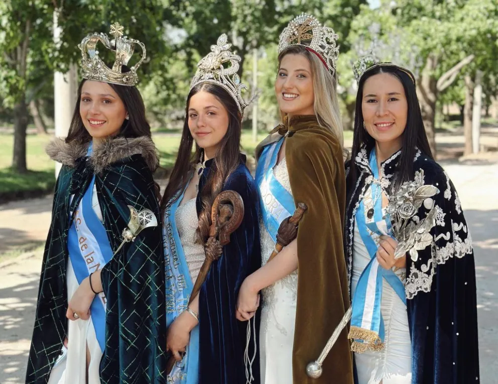 La Reina Nacional de la Nieve representó a Bariloche en la Fiesta del Maní