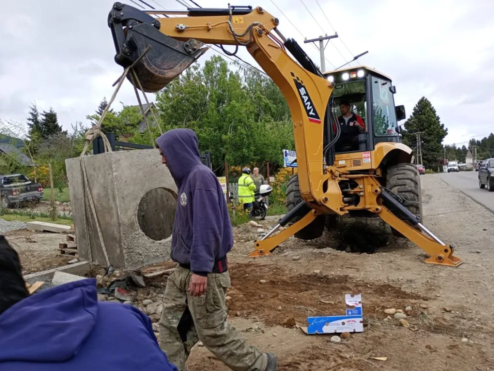Limpieza y obras de entubamiento en distintas Delegaciones municipales