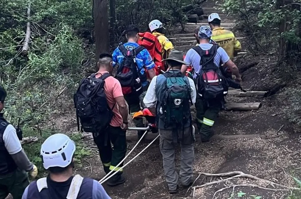 Fin de semana largo en Nahuel Huapi: Fogones, basura y accidentes