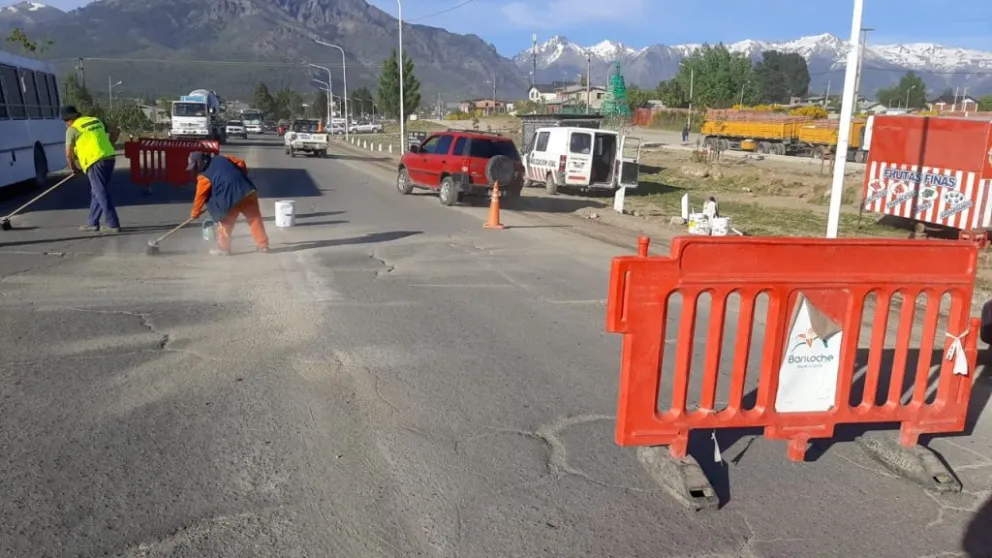 Intensifican los trabajos de señalización vial en la ciudad