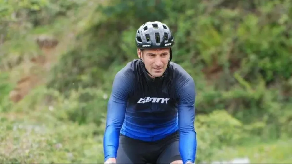 Scaloni disputará la carrera de ciclismo que une San Martín de los Andes con Villa la Angostura