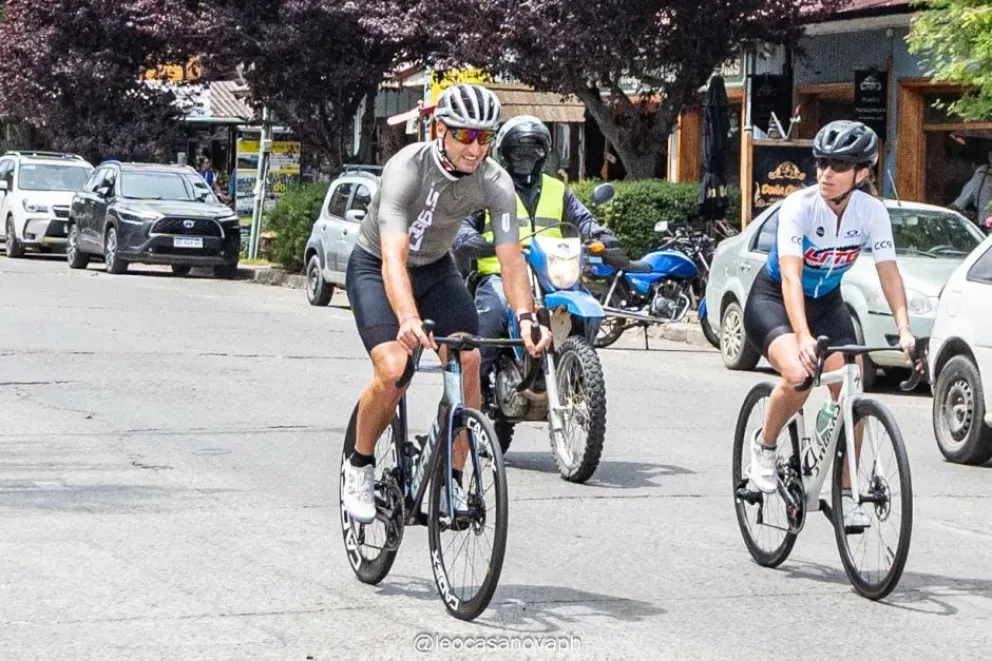 Lionel Scaloni recorrió las calles de San Martín de los Andes