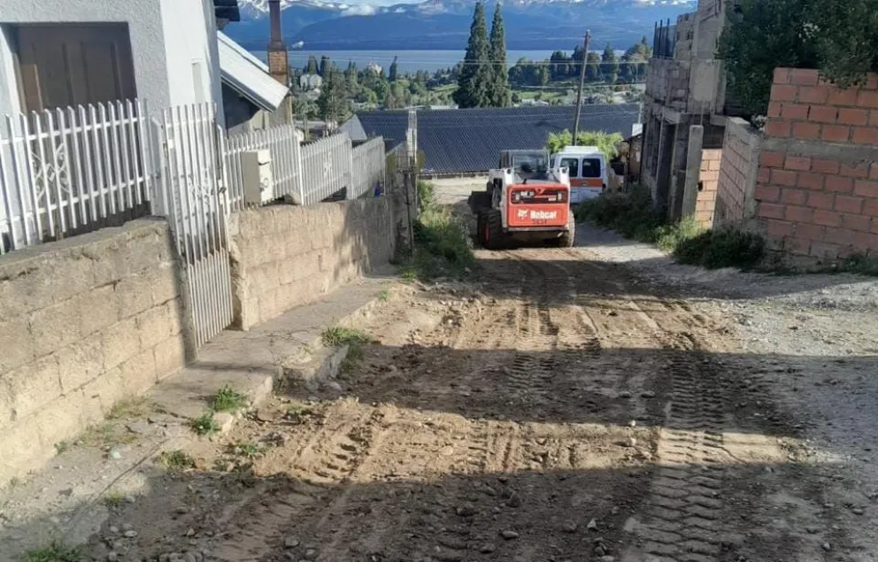 La Delegación Centro avanza en la mejora de calles en el barrio Alborada
