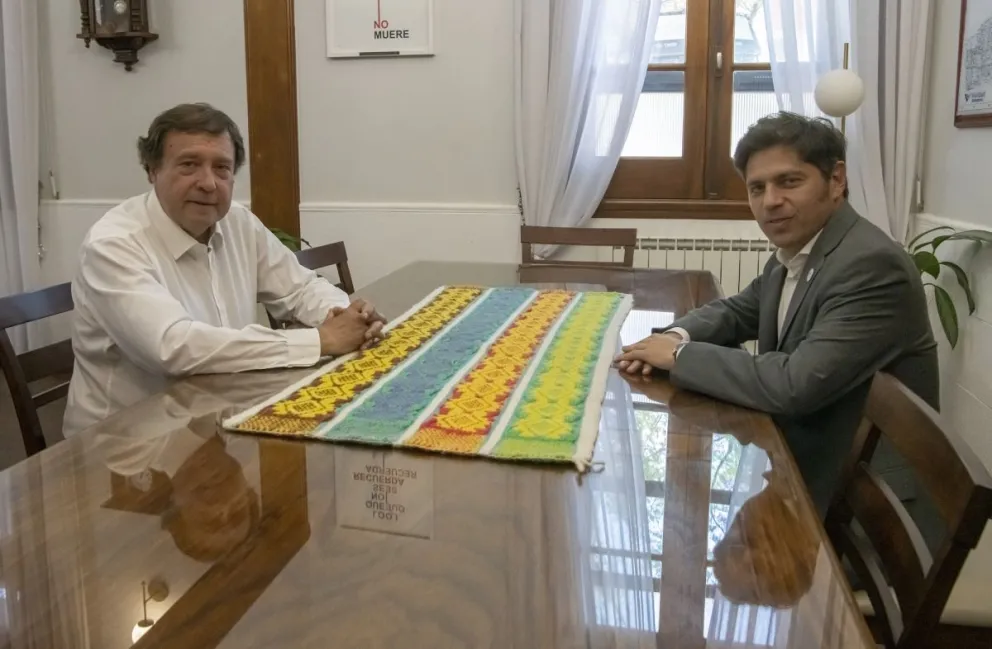 Weretilneck recibió a Kicillof en Viedma