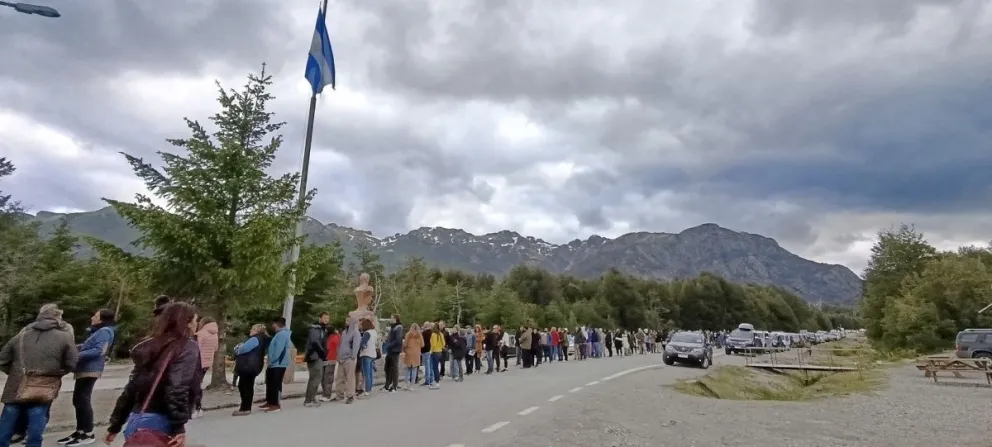 Regreso con importantes demoras en el Paso Cardenal Samoré