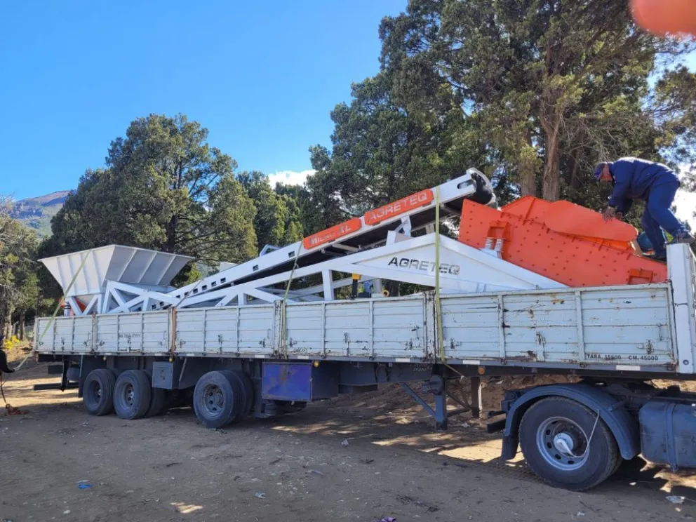 Bariloche inaugura su Planta Clasificadora de Áridos para potenciar el desarrollo urbano