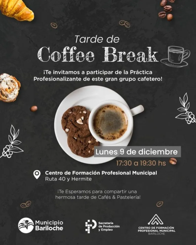 Práctica profesionalizante en cafetería: estudiantes demuestran su talento en un coffee break