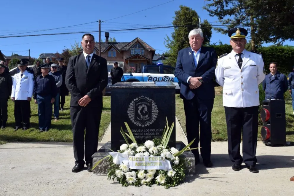 Inauguraron Monumento a los Caídos en Cumplimiento del Deber de la Policía Federal