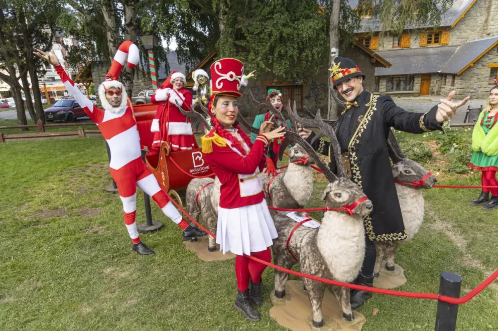 Papá Noel y la Aldea Navideña llegan al corazón de Bariloche