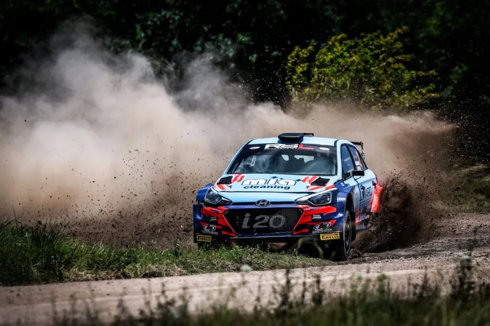 Nicolás Madero fue subcampeón en el RallySprint Latam