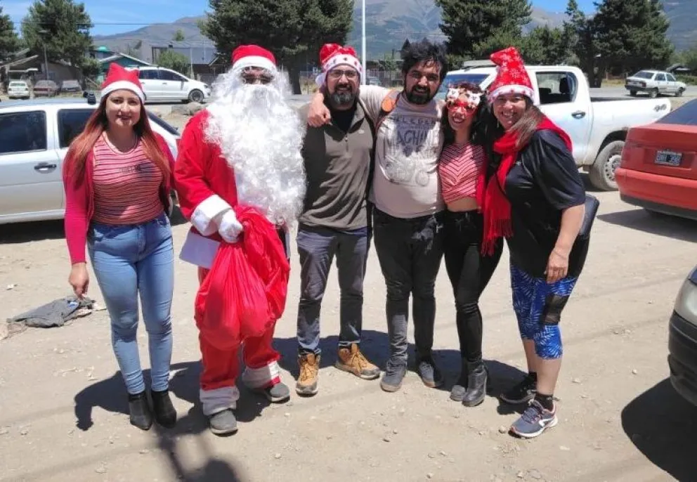 Entregaron módulos navideños para acompañar a las familias en las fiestas