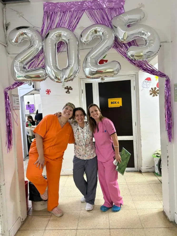 León, el primer bebé del 2025 en Bariloche