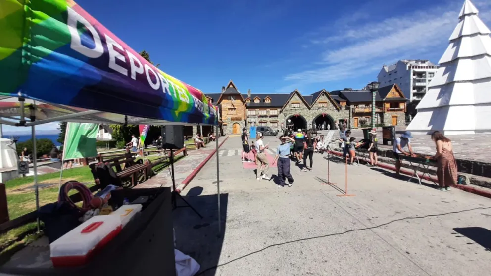 Bariloche se mueve: inauguraron la Plaza Recreativa en el Centro Cívico