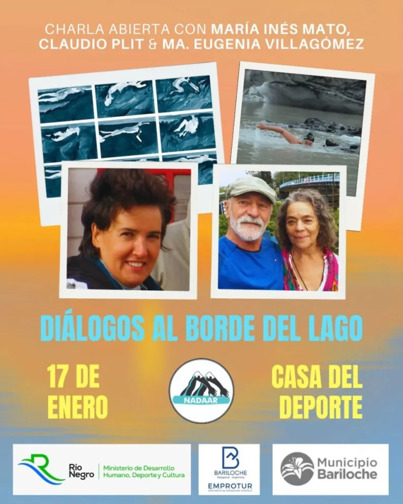 Bariloche será sede de una jornada especial: "Diálogos al Borde del Lago"