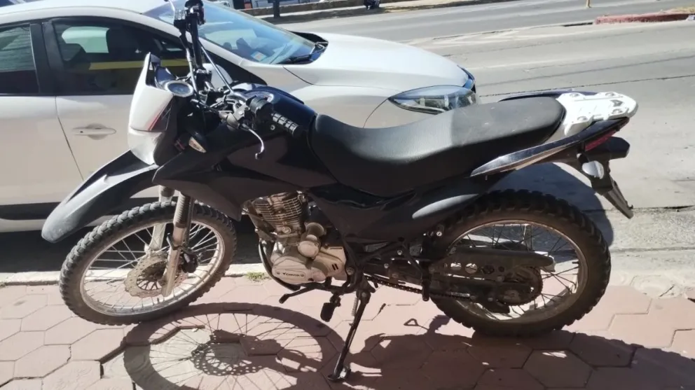 Recuperaron una moto robada en octubre pasado