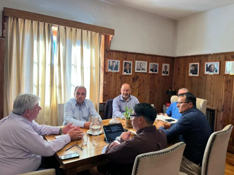 Cortés se reunió con el ministro de Seguridad y Justicia provincial