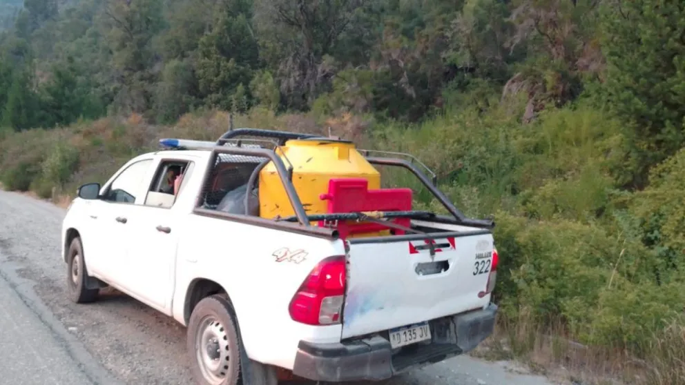 Guardaparques Municipales viajan a El Bolsón para colaborar con el incendio