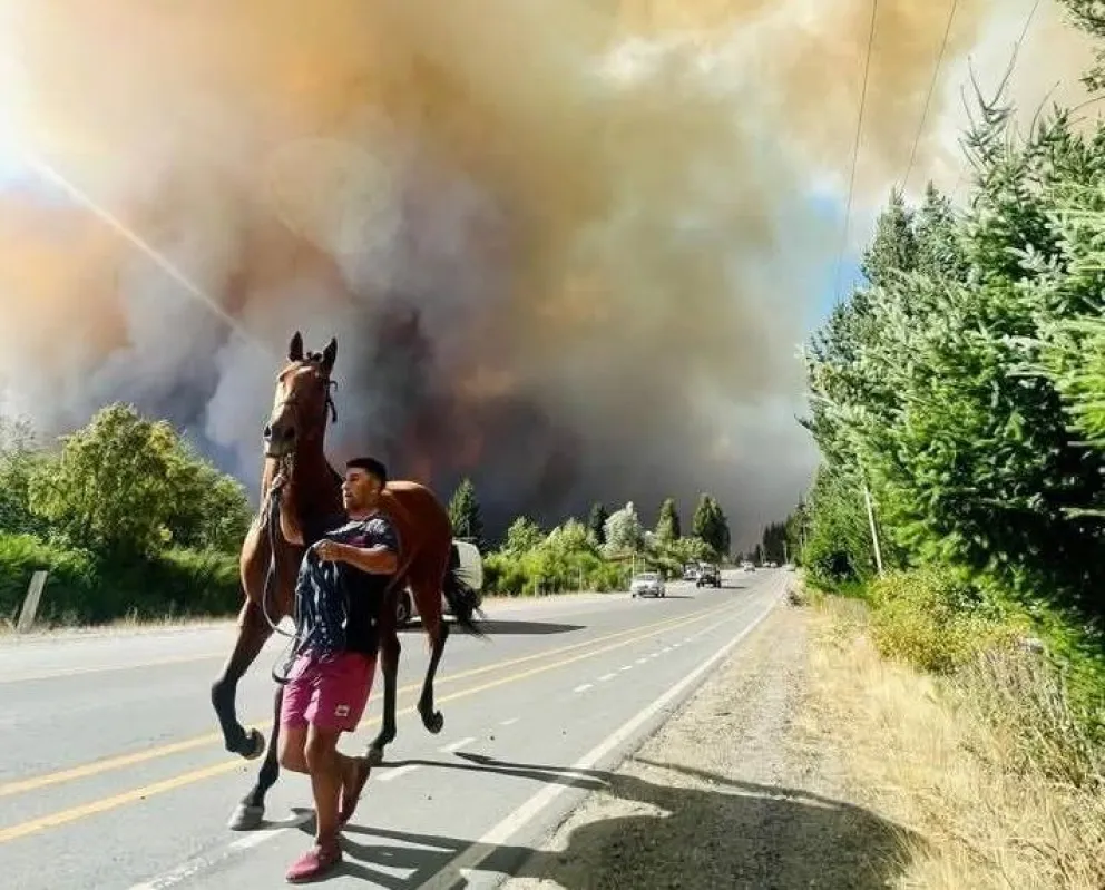 Jornada compleja para el combate contra los incendios en la región