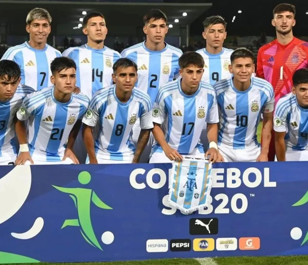 Así jugará Argentina el hexagonal final del Sudamericano Sub20